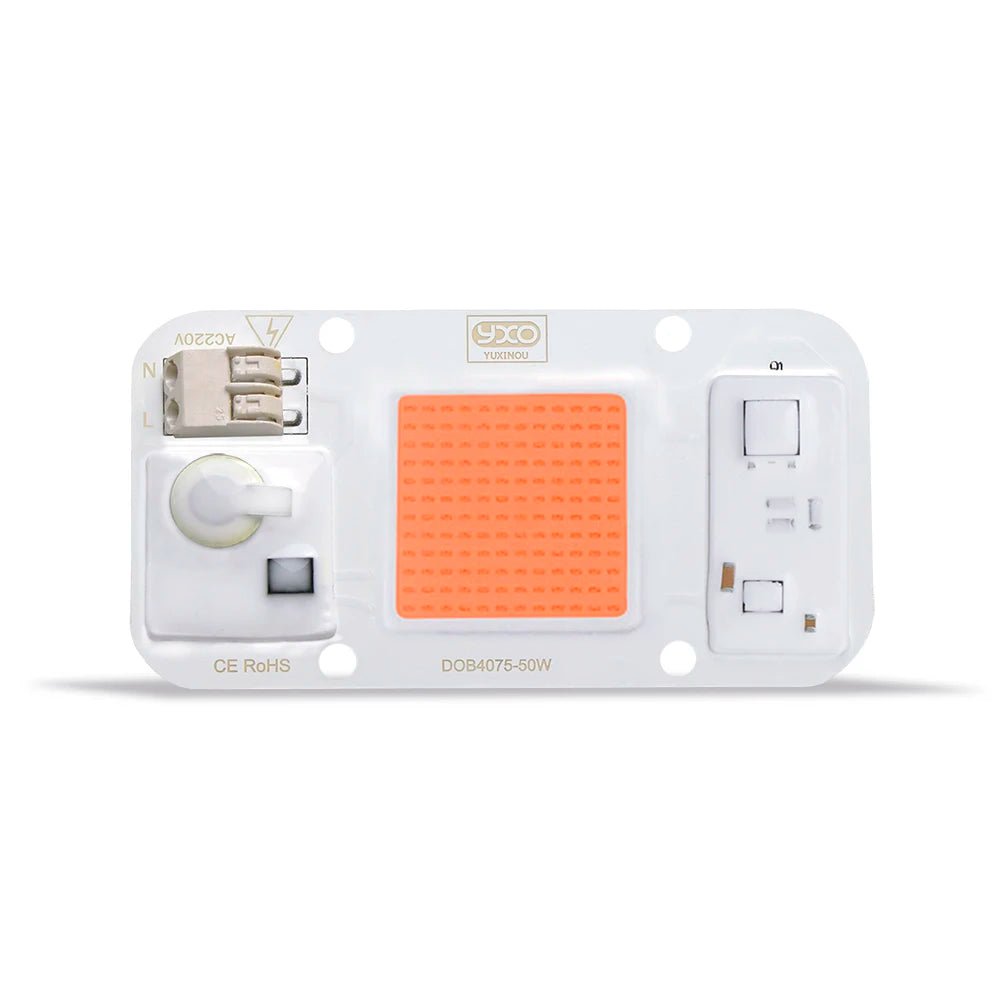 YXO COB LED Pflanzenlampe – 20W/30W/50W, Vollspektrum 380-780nm, AC 220V - flohmarkt-deutschland.shop