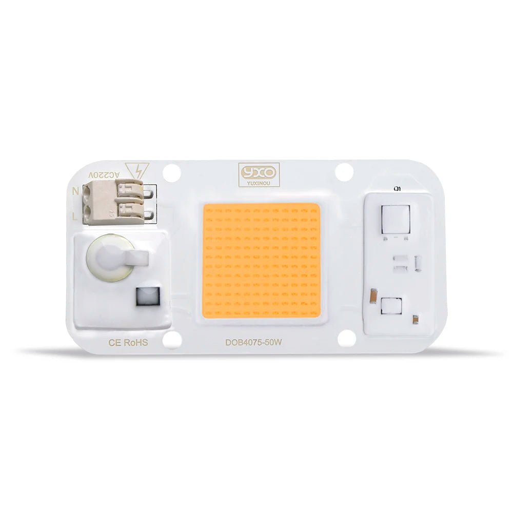 YXO COB LED Pflanzenlampe – 20W/30W/50W, Vollspektrum 380-780nm, AC 220V - flohmarkt-deutschland.shop