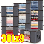Zhejiang Choice Aufbewahrungstasche Faltbar Großes Fassungsvermögen - Mit Transparentem Fenster Für Kleidung Und Decken - flohmarkt-deutschland.shop